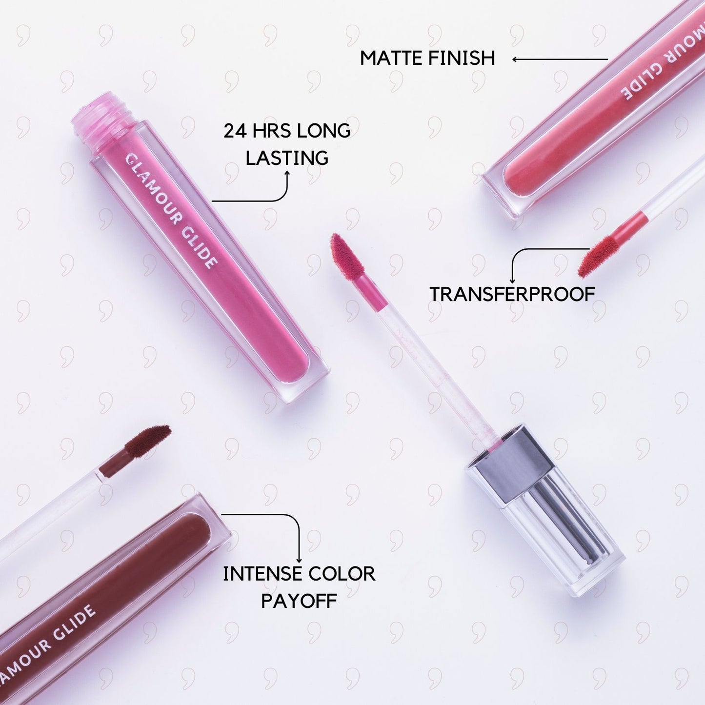 Glamour Glide - Matte Liquid Lipstick