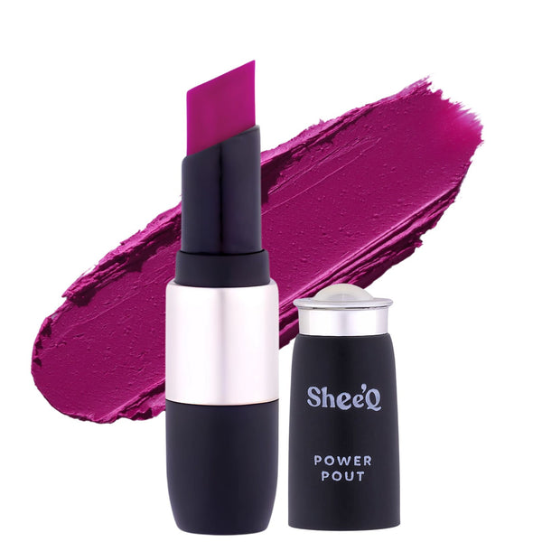 Power Pout - Creamy Matte Bullet Lipstick